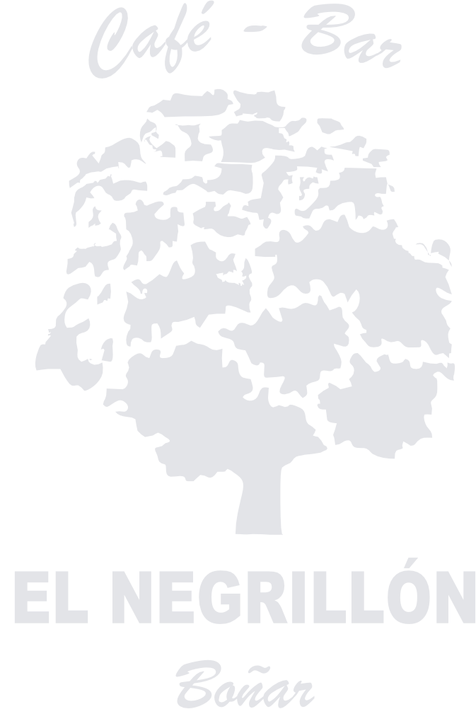 Logo del Café Bar El Negrillón Boñar Blanco